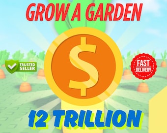 12 Trillion Coins | Grow A Garden | 12T Sheckles | Roblox