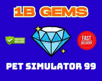 1 Billion GEMS | Pet Simulator 99 | ROBLOX | PS99