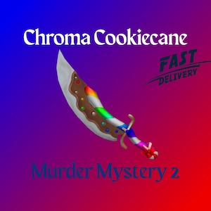 Chroma Cookiecane | Murder Mystery 2 | Roblox | MM2