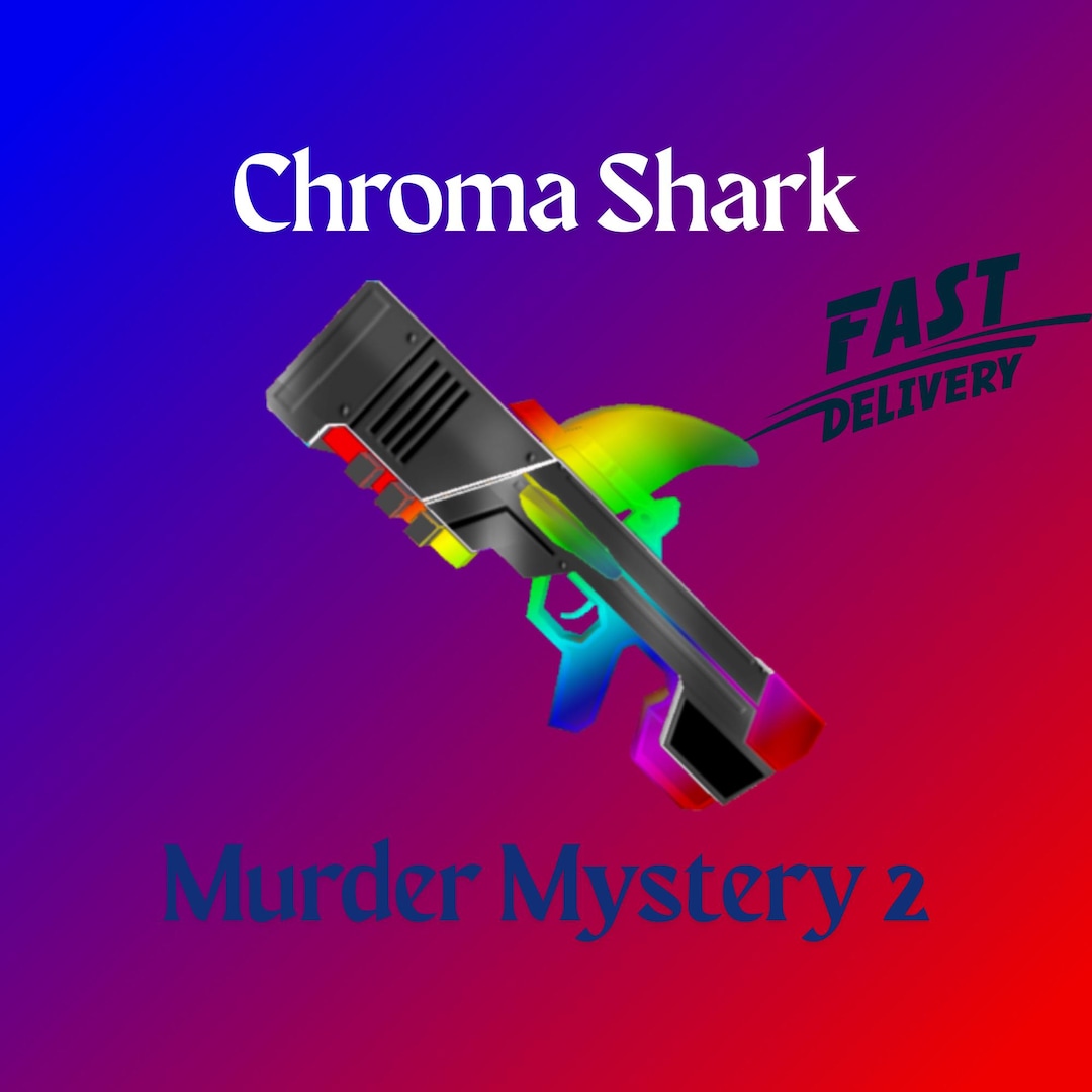 Oggetto Da Collezione Roblox MM2 – Chroma Darkbringer (Godly) – Murder Mystery 2 – Spedizione Rapida