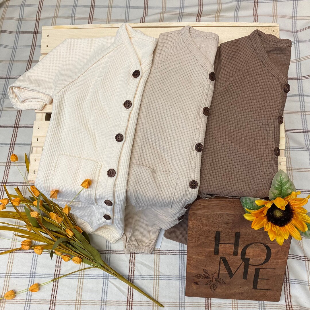 Newborn Baby Thermal Bodysuit Baby Thermal Onesie Cute Baby Clothes ...