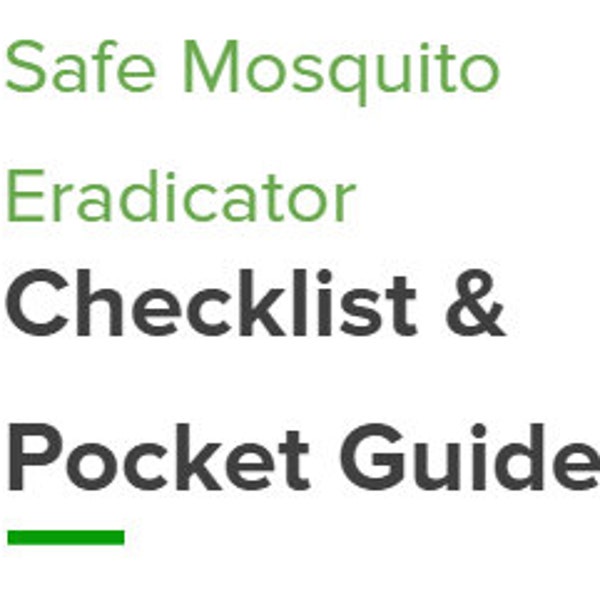 Safe Mosquito Killer