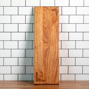 Floral Engraved Cherry Charcuterie Board | Cutting Board | Serving Tray