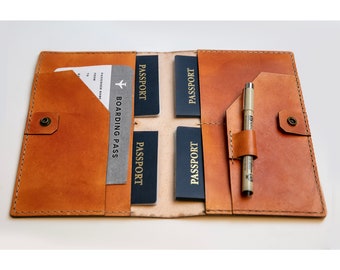 Family Passport Travel Wallet