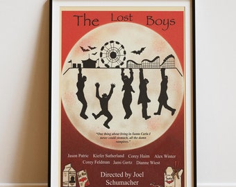 Los muchachos perdidos - Póster de la película