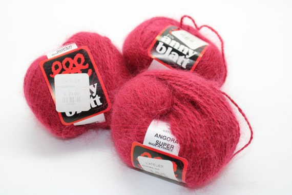 Anny blatt cardigan angora noir gilet boutons dores 38 M fait main artisanat vintage neuf - Vêtements