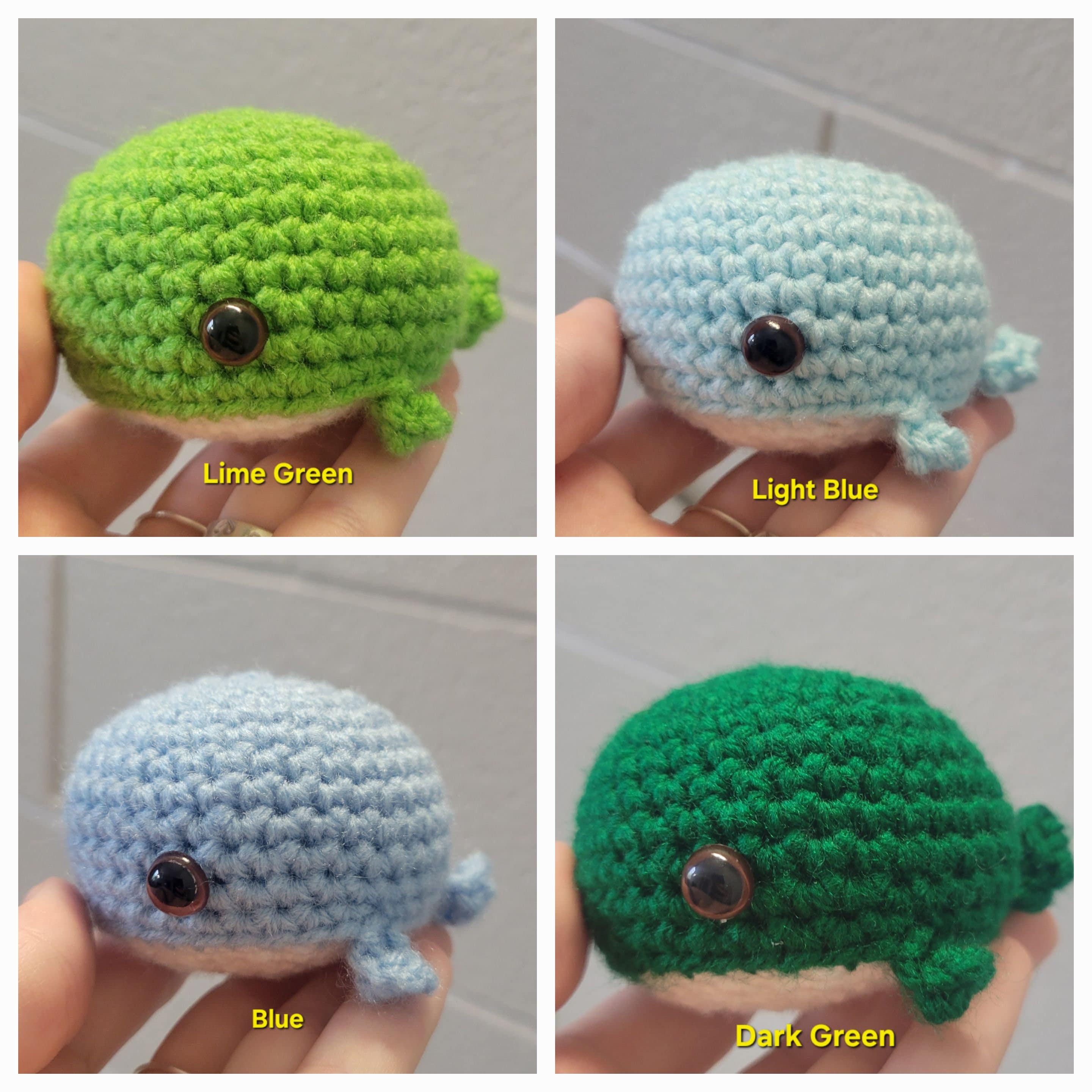 Crochet Whale Plush Etsy