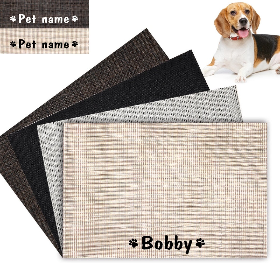 Custom Dog Mat. Personalized Dog Portrait Placemat. Custom Pet Etsy