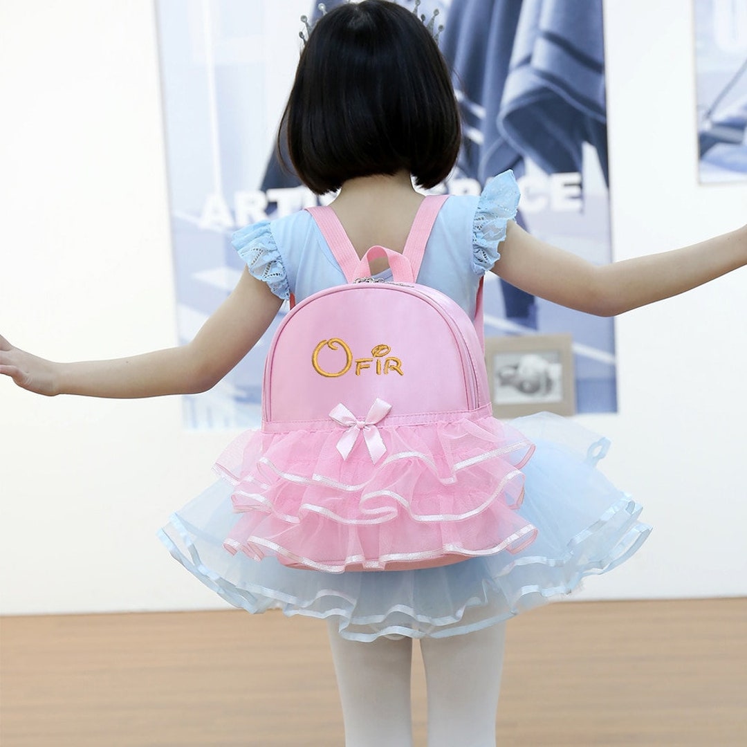Personalized Ballerina Backpack. Embroidered Ballet Toddler Etsy