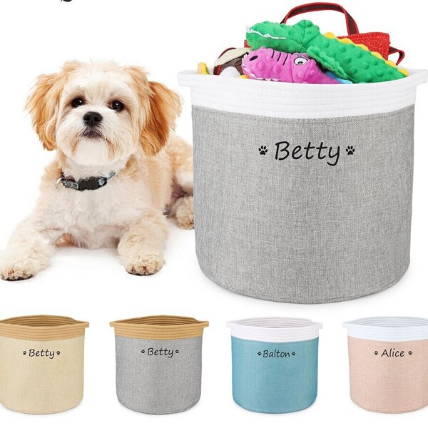 Dog Toy Box Etsy