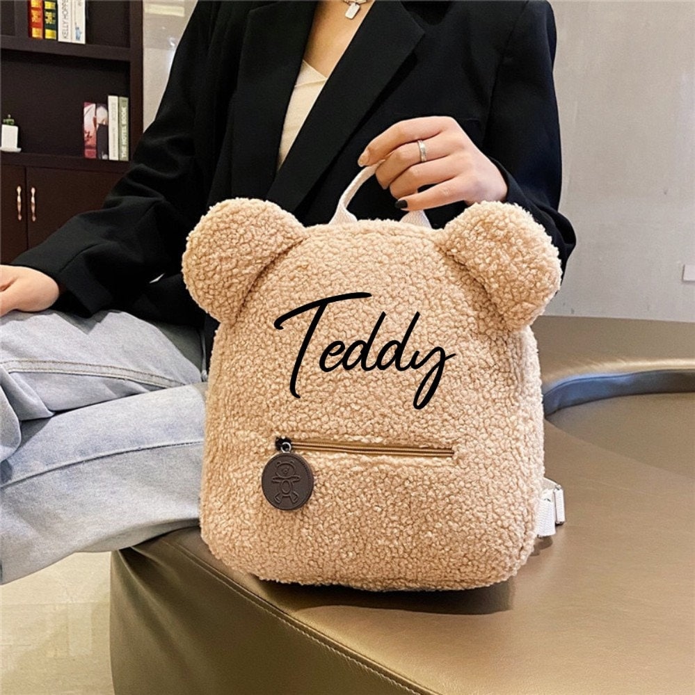 Printed Teddy Bear Bags