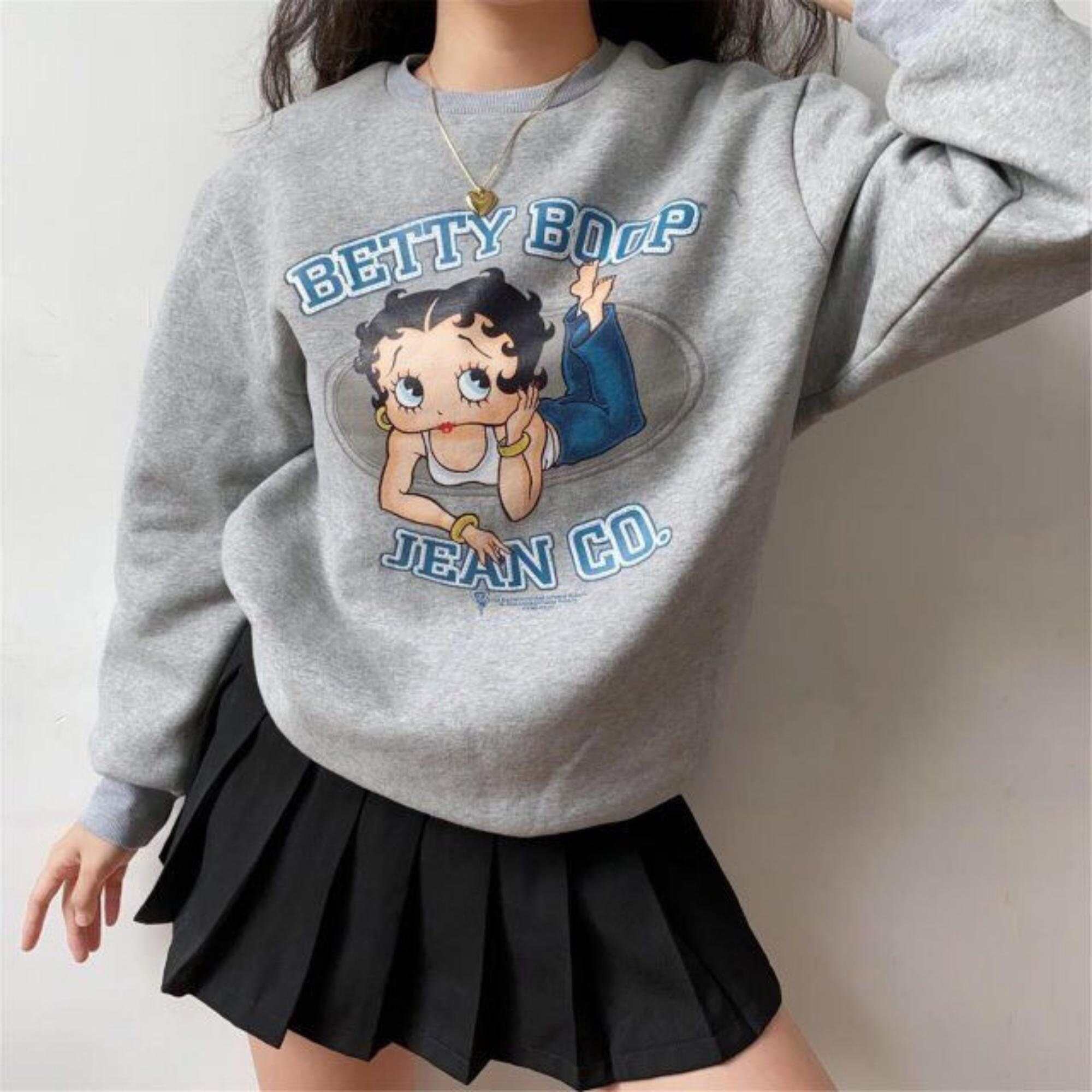 Betty Boop Sweater - Etsy UK