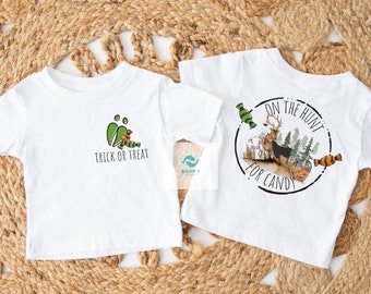 Trick or Treat, On The Hunt For Candy, Country Boy, Hunting Season, Deer Season, Halloween, Southern, Toddler Shirt, Boy Shirts, Kids Tshirt