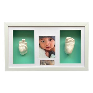 Hand Casting Mold Kit for Baby 3D Hand Print Footprint Casting Kit Baby  Growth Souvenirs Memorial DIY Plaster Statue Mold Kit 2 Orders 