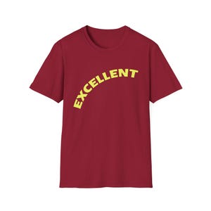 Unisex T-Shirt - A-Team Howling Mad Murdock&#39;s &quot;EXCELLENT&quot; Tee, Fan Art Shirt, Retro TV Show, 80s TV Series, Gift for Him, Graphic Tee