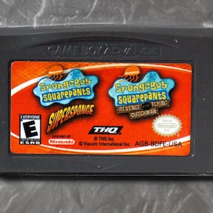 Gameboy Advanced SpongeBob SquarePants: Supersponge & Revenge of the Flying Dutchman GBA