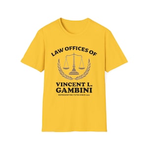 My Cousin Vinny T-Shirt: Vincent L Gambini Law Offices Graphic Tee