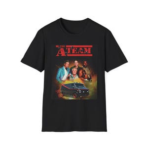 The A Team T-Shirt, Squad Goals Tee, Casual Top, Graphic Tee, Softstyle Shirt, Unisex Apparel