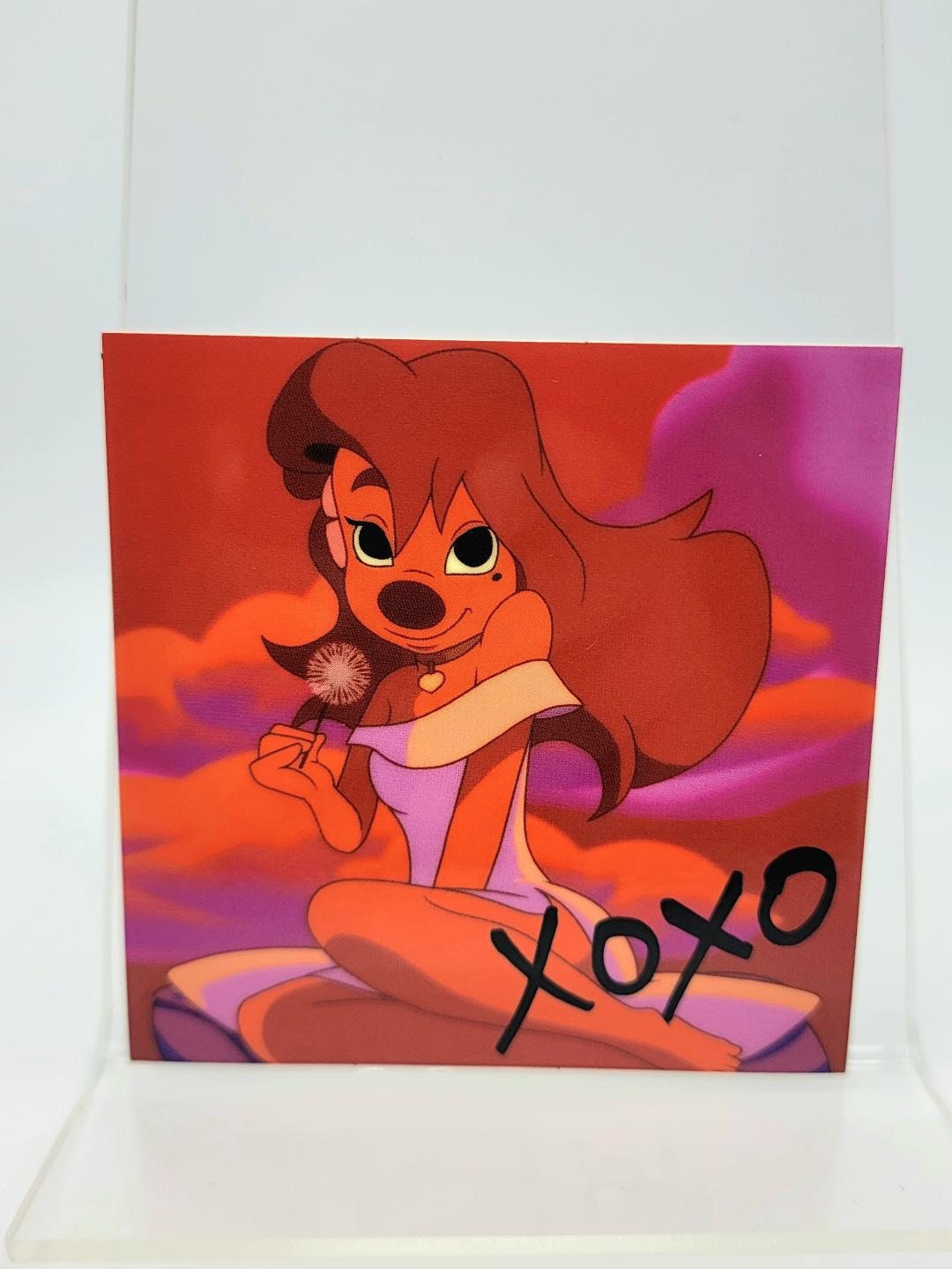The Goofy Movie Roxanne LOVE Crush Sticker Decal Etsy