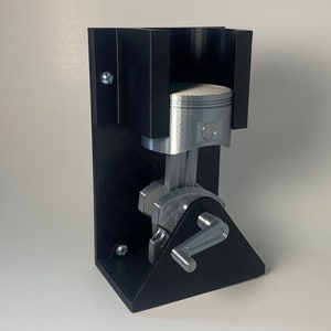 Piston-Cylinder Interactive Model, 3D Printed Teaching Tool
