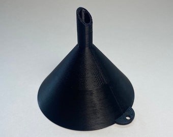 Embudo impreso en 3D personalizado