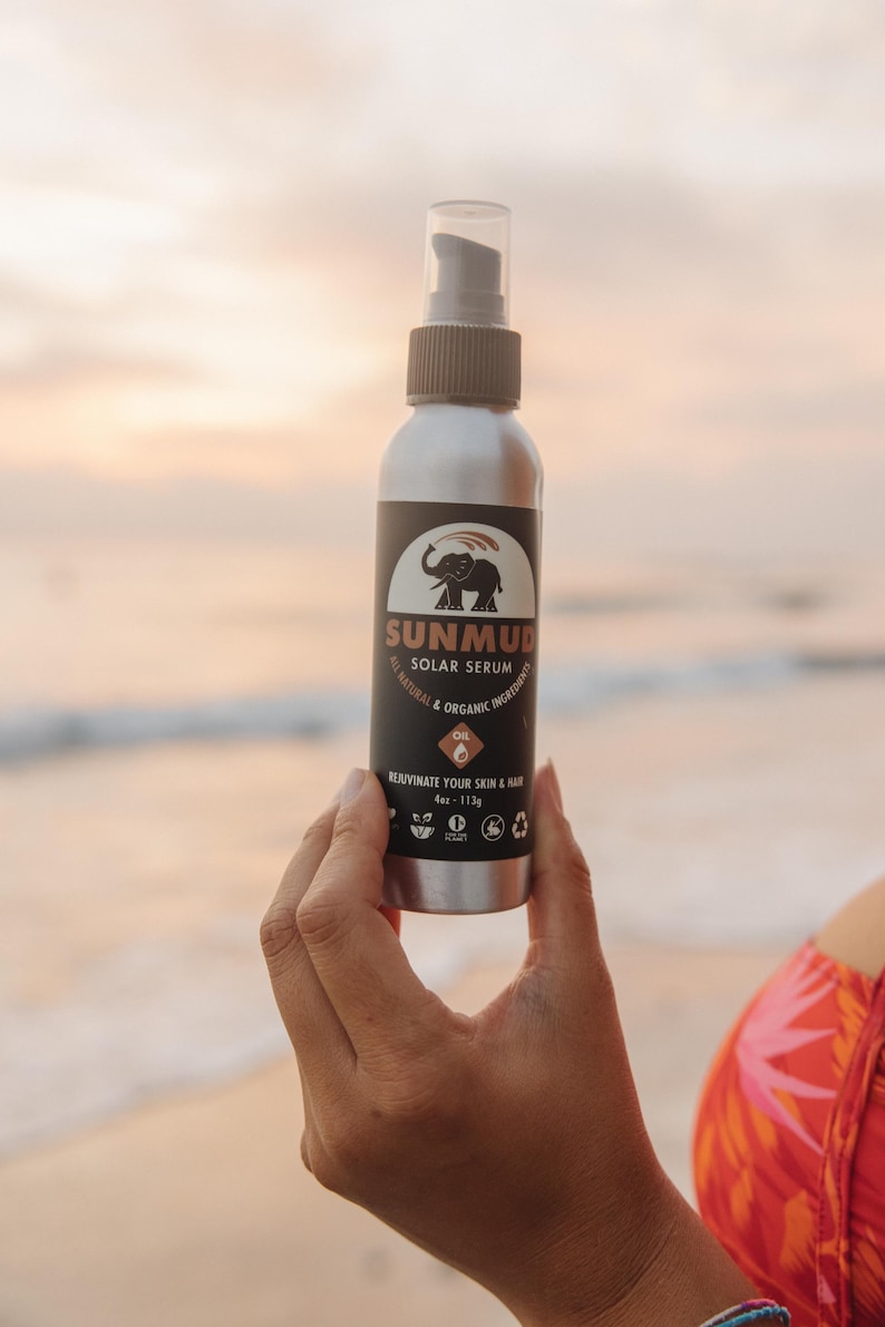 SUNMUD Brand Mineral Sunscreen SPF 50, Broad Spectrum, Non-nano Zinc, Reef Safe, Eco-friendly, Water Resistant, Tinted Organic in Travel Tin image 8