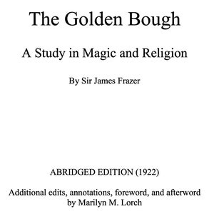 The Golden Bough by James Frazer eBook PDF Digital Download Companion Book for Podcast image 2