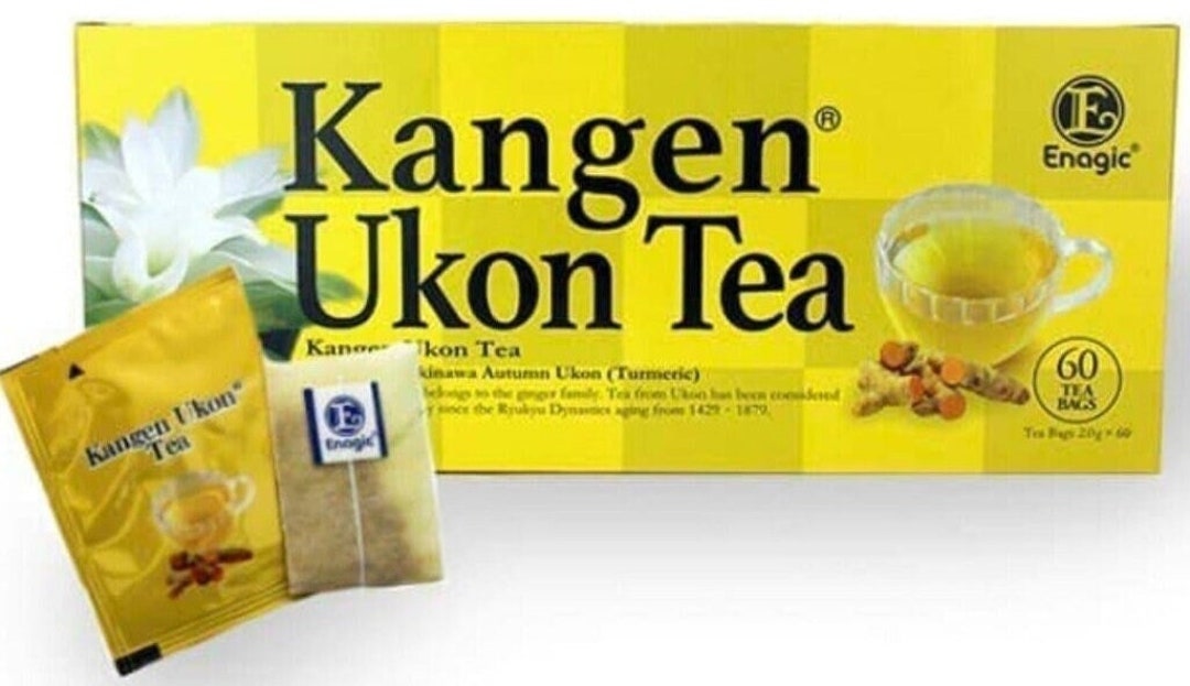 Kangen Ukon Turmeric Tea 60 Bags Etsy Australia