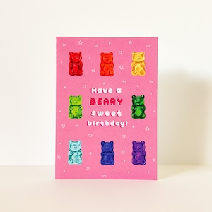 Gummy Birthday Card image 1