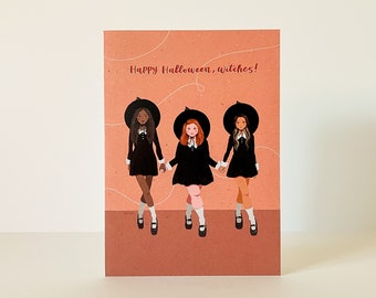 Halloween Witches Card