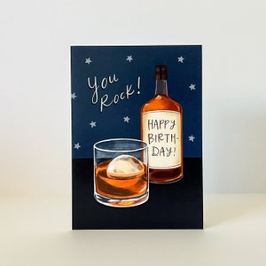 Vous rockez ! Carte d'anniversaire
