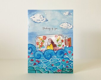 Thinking of You Greeting Card