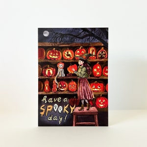 ハロウィングリーティングカード