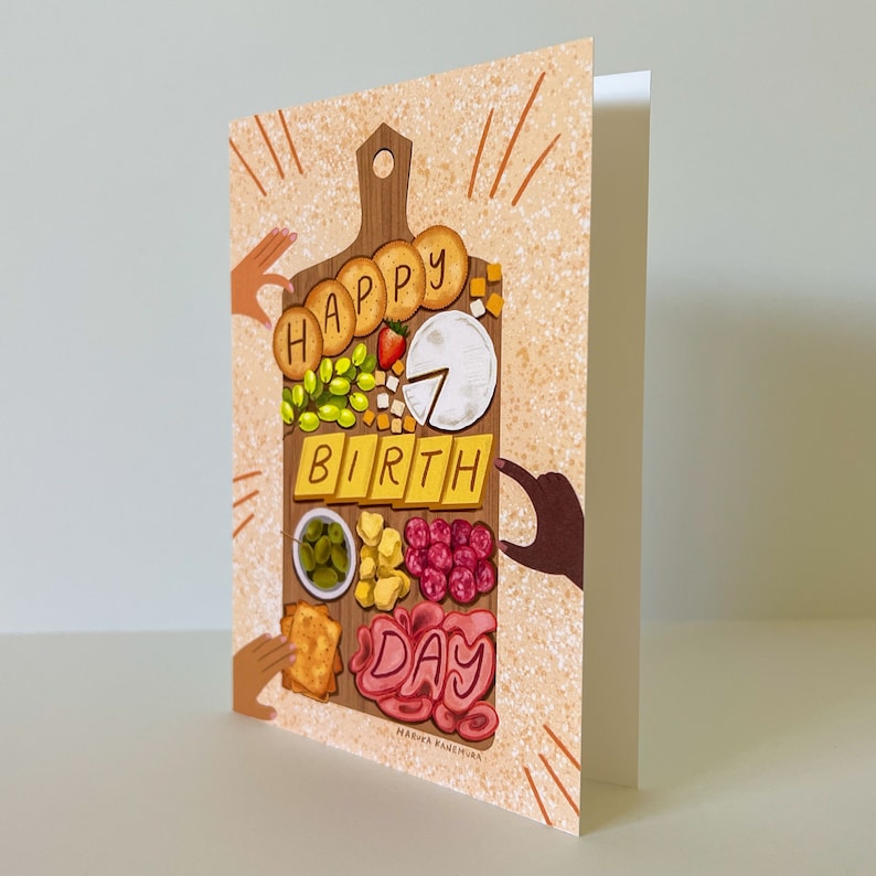 Charcuterie Birthday Card image 2