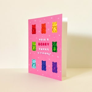 Gummy Birthday Card image 2