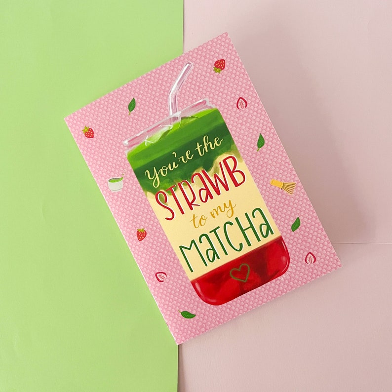 You're the Strawberry to my Matcha image 4