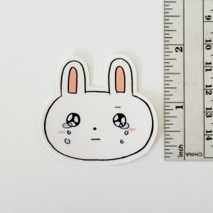 Cry Bunny Sticker image 2