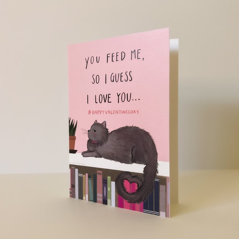 Cat Valentine's Day Card image 2