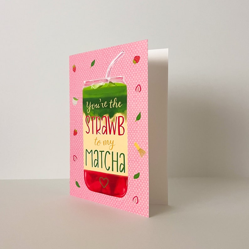 You're the Strawberry to my Matcha image 2