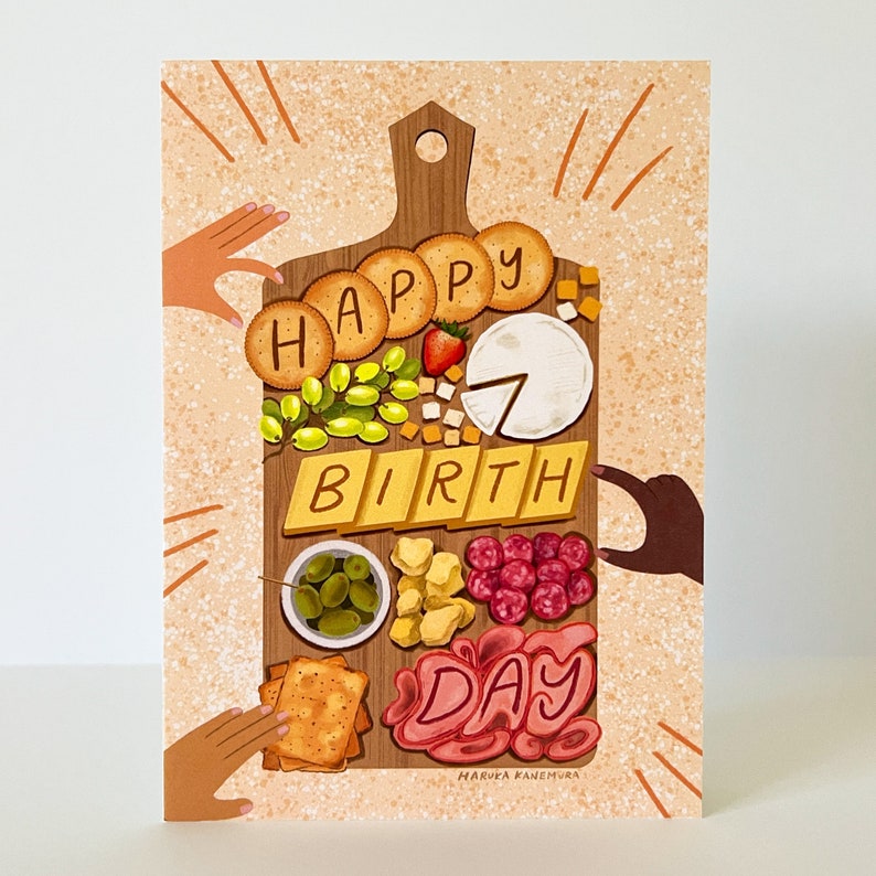 Charcuterie Birthday Card image 1