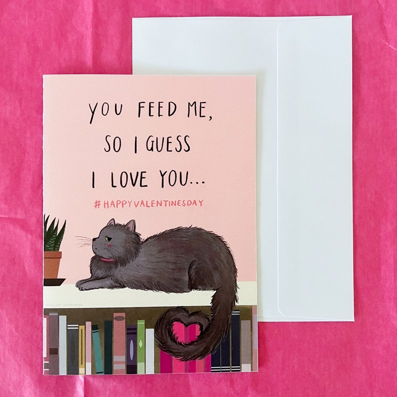Cat Valentine's Day Card image 4