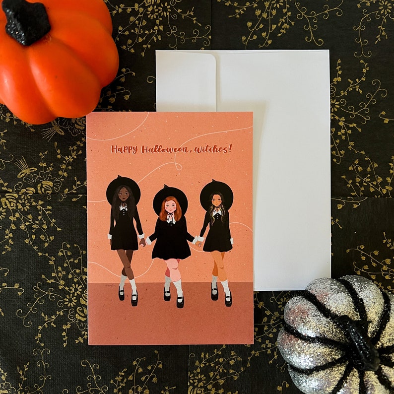 Halloween Witches Card image 5