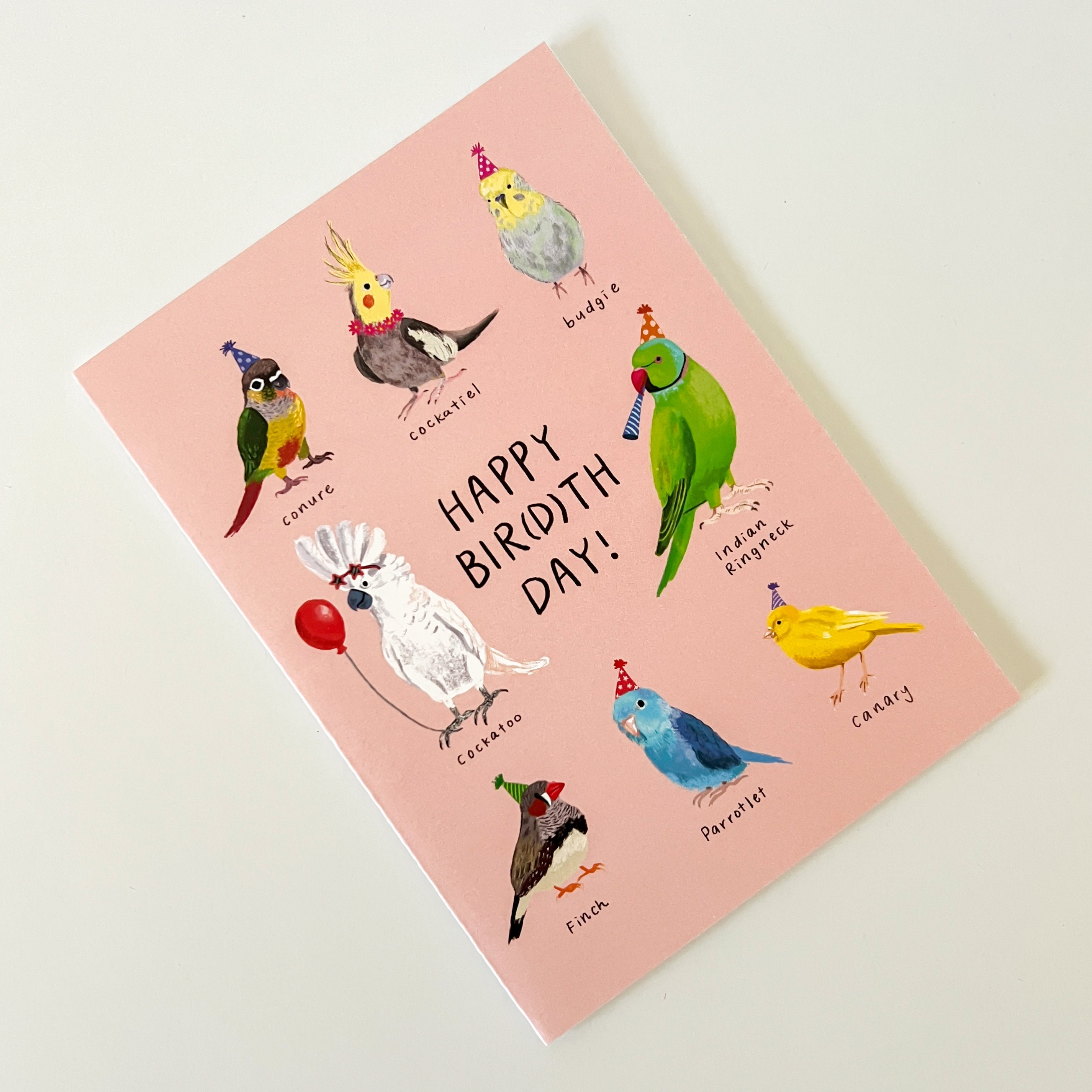 Happy Birdthday! Bird Birthday Card - Etsy