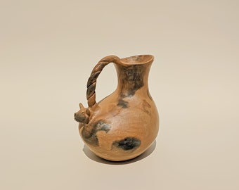 Ceramic Vase, Clay Vessel, Decorative Vase, Made in Oaxaca, Mexico