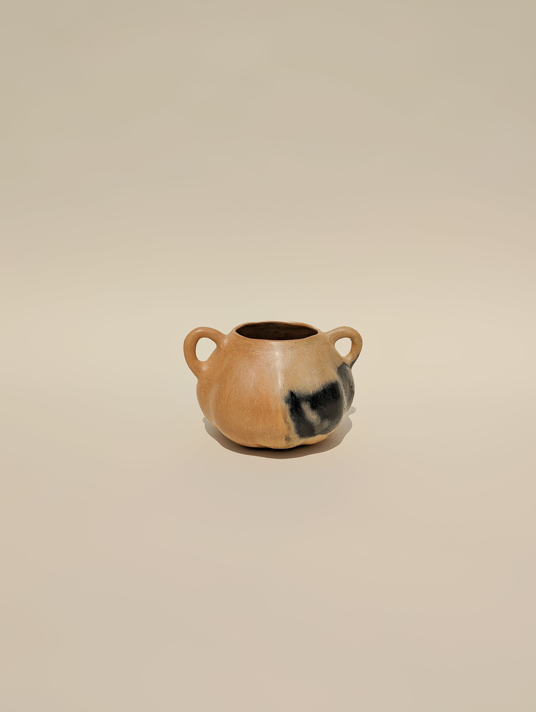 Clay Centerpiece, Decor Vase, Ceramic Made in Oaxaca