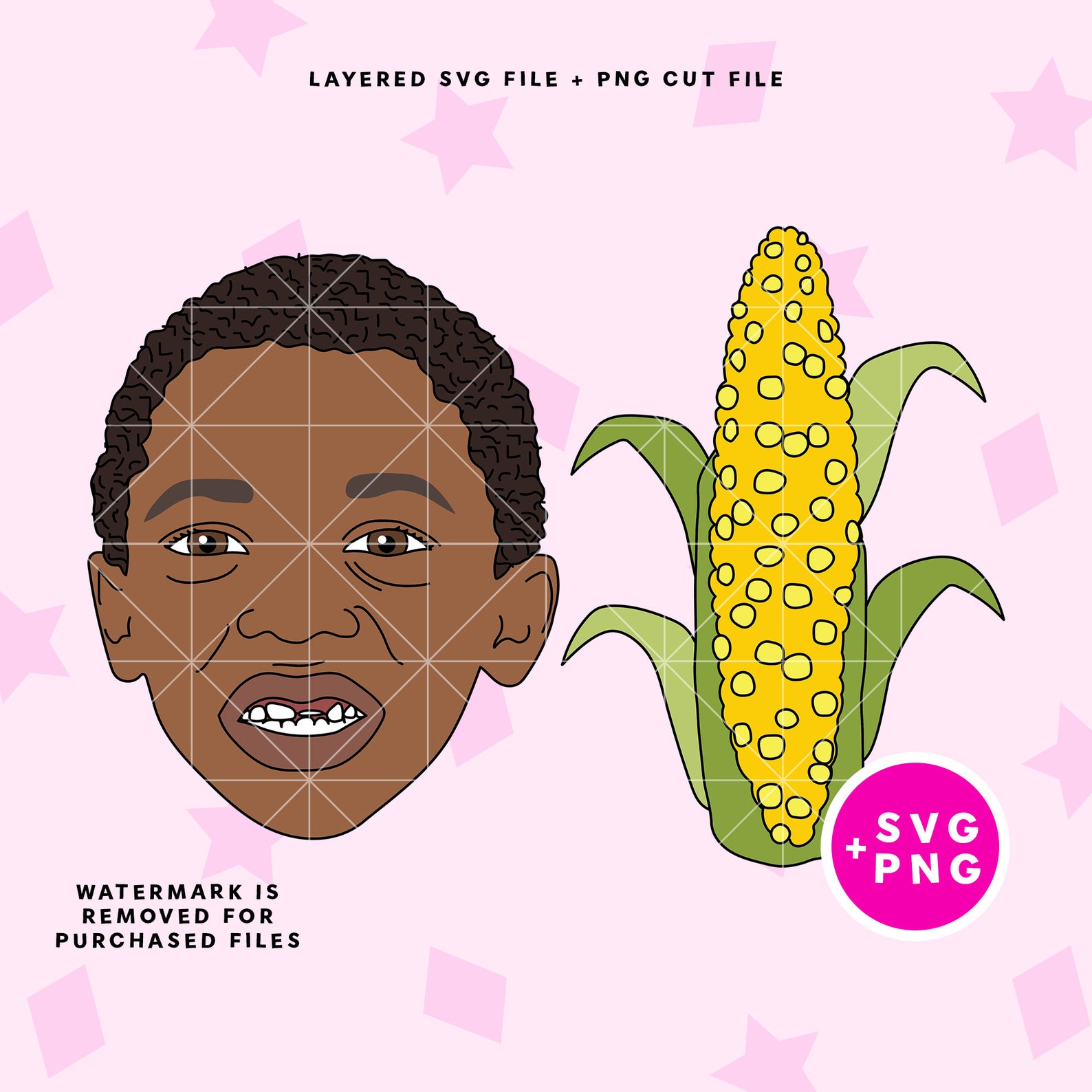 Its Corn Kid Tiktok Meme SVG Digital Download SVG PNG Etsy Hong Kong