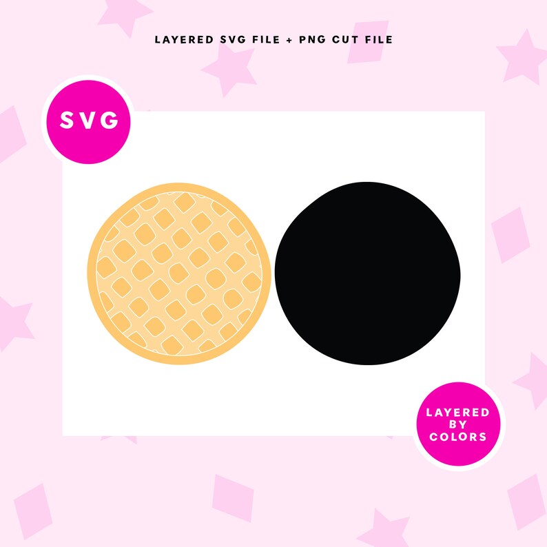 Eggo Waffle Stranger Things SVG Digital Download SVG PNG Etsy