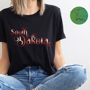 South Dakota Script Png, South Dakota State png, South Dakota Word Art Png, South Dakota Clipart, South Dakota Coyotes png
