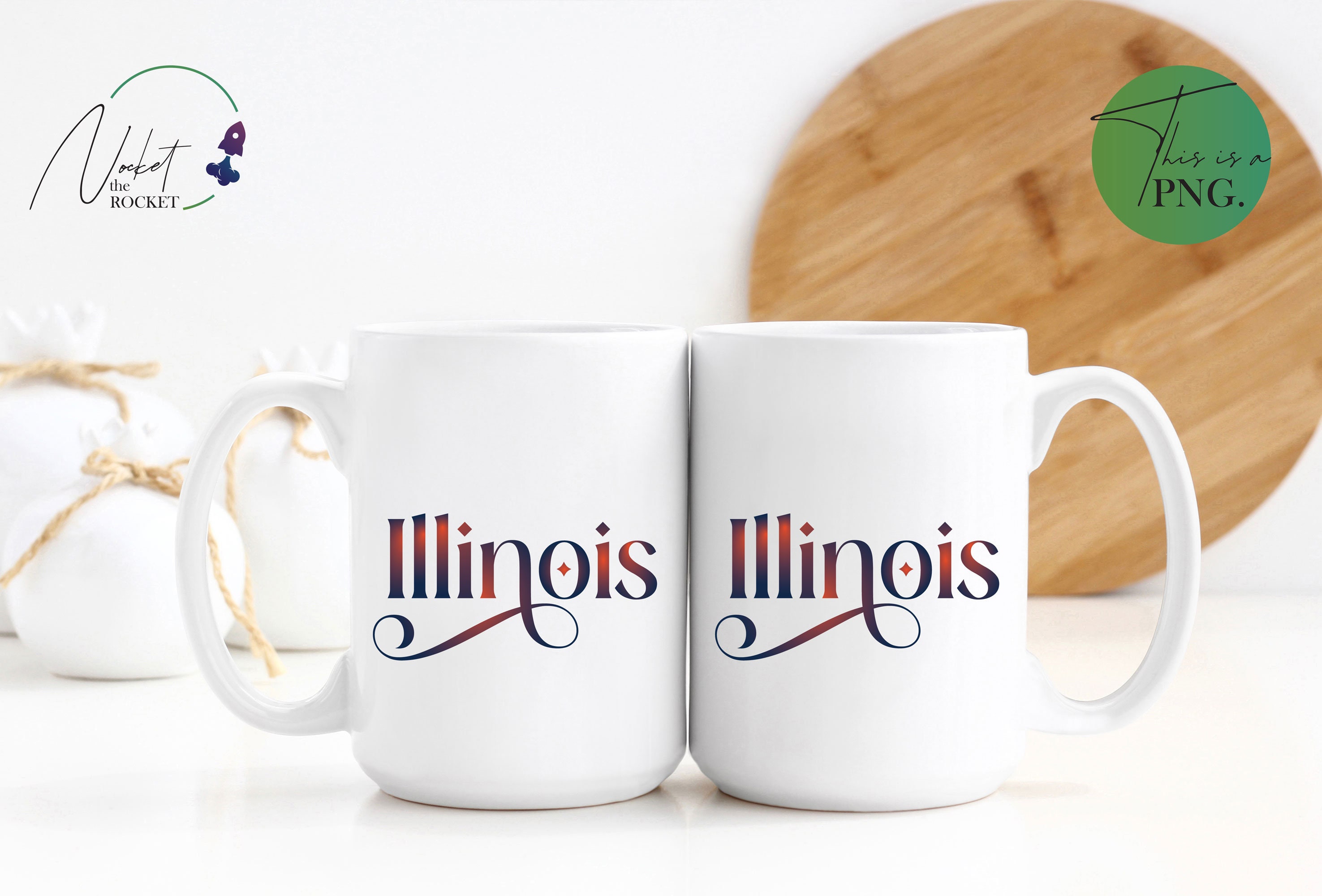 Illinois Script Png Illinois State Png Illinois Word Art - Etsy
