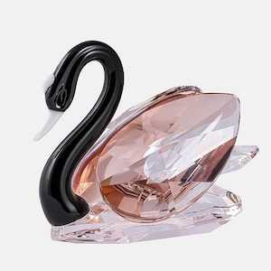 Crystal Swan Gift, Multi-Colors, Gift, Cute Gift, Indie Room Decor, CRYSTAL GIFTS.